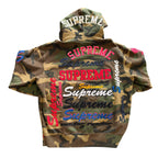 Supreme Multi Logo Camo Hoodie