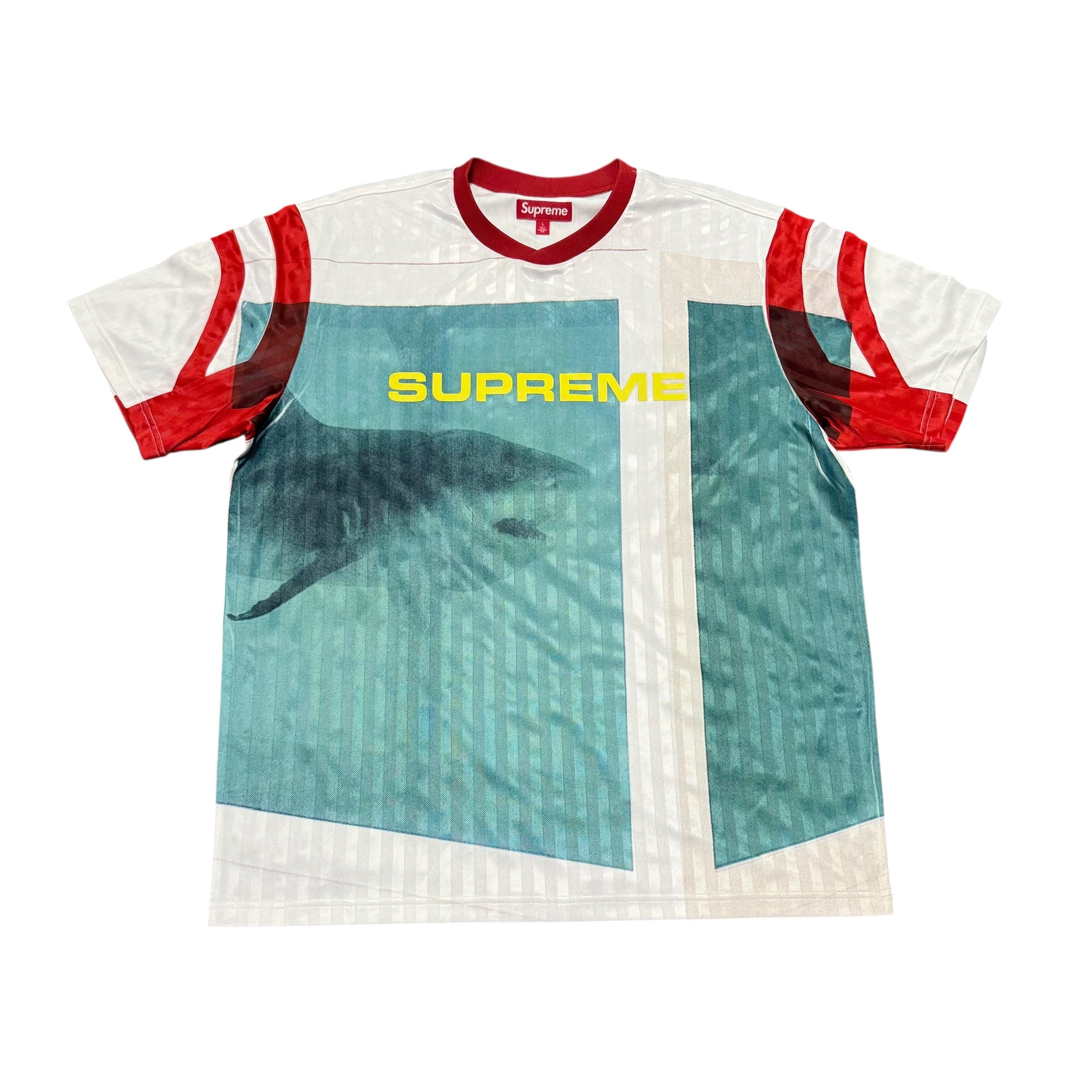 Supreme Damien Hirst Soccer Jersey Lサイズ Supreme Damien Hirst Soccer Jersey – Good Times Online Store