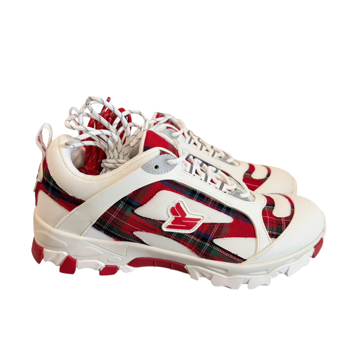 New EE x Sicko Hiking Sneaker “Red/White”