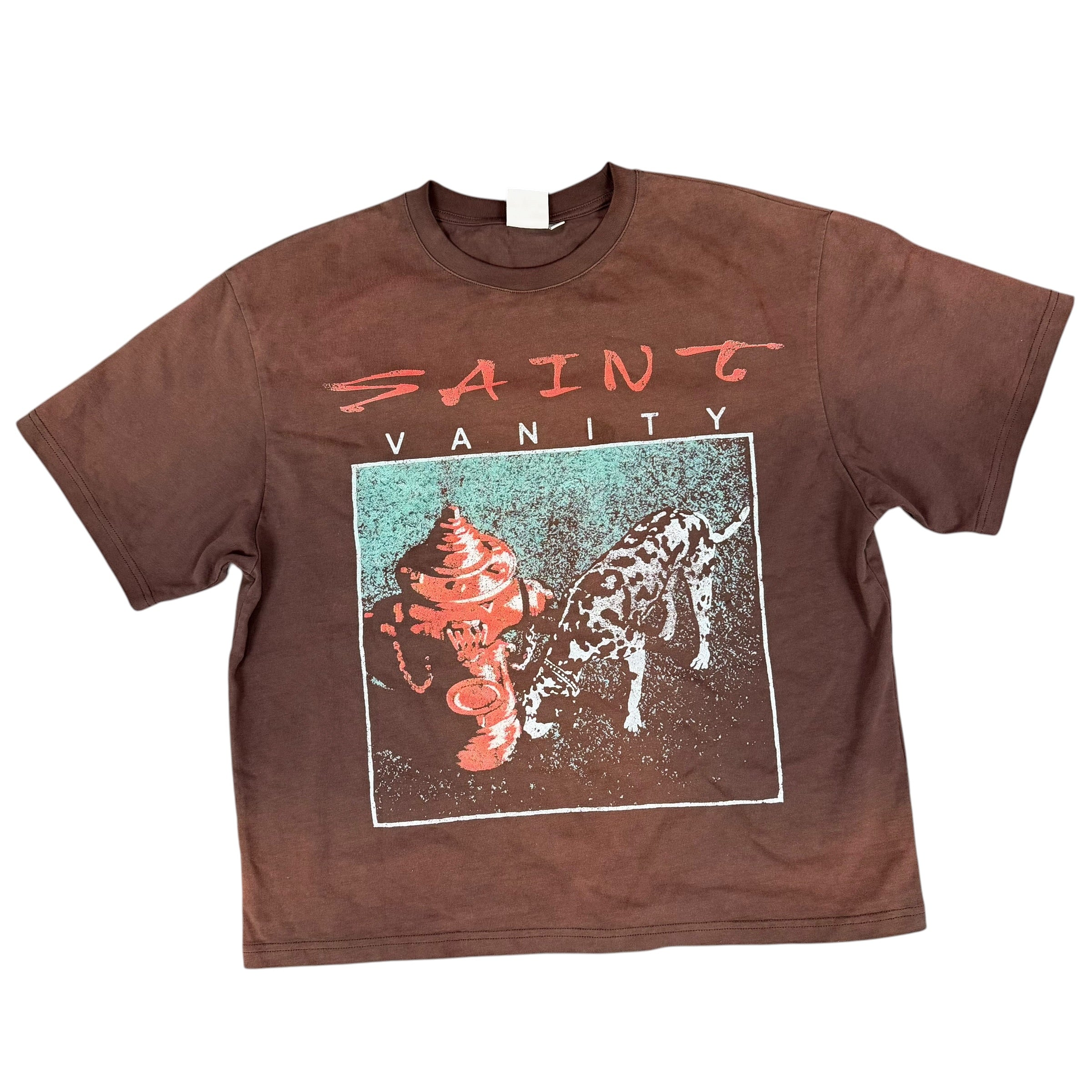 Saint Vanity Dalmatian Faded Tee