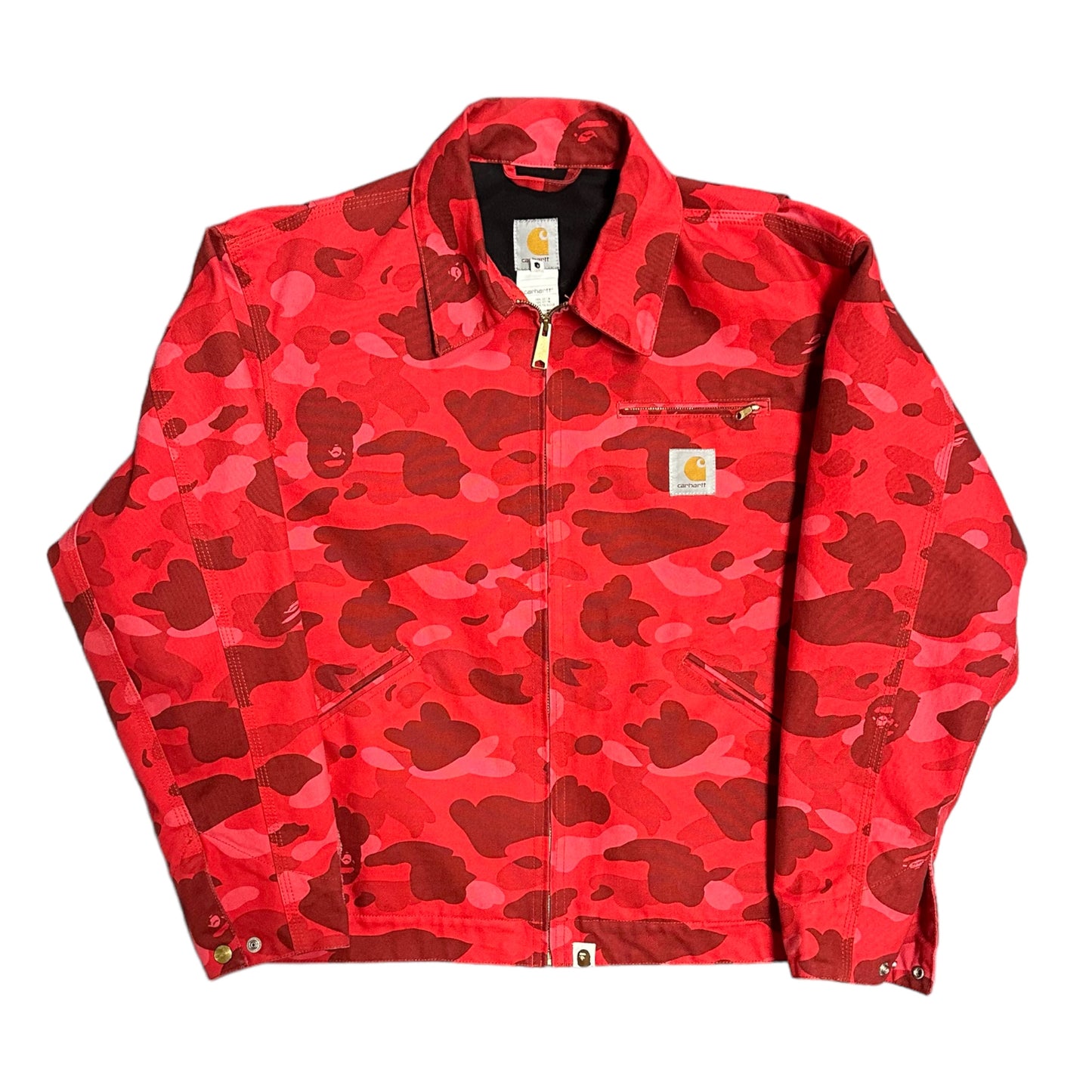 Red Bape Carhartt Jacket