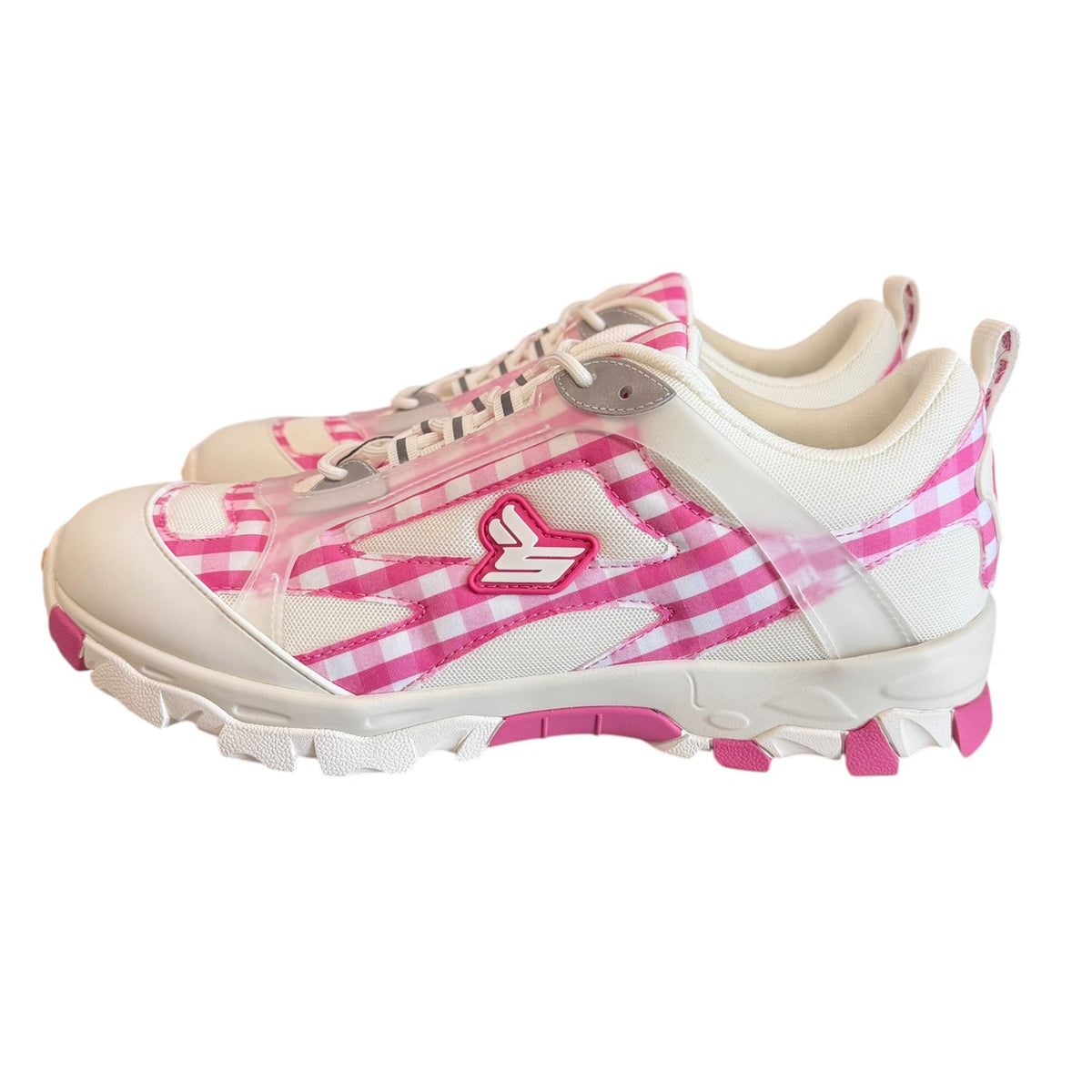 New EE x Sicko Hiking Sneaker “White/Pink”