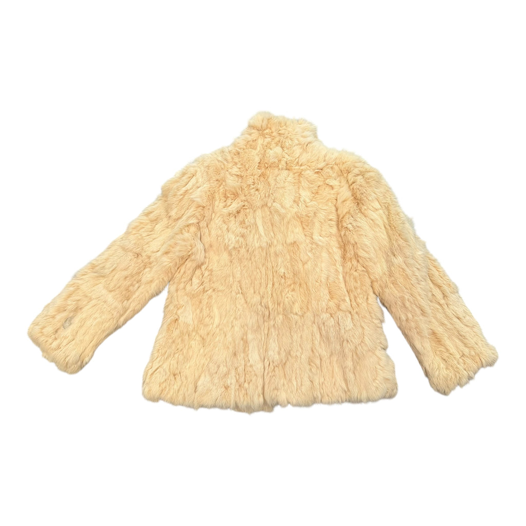 Cream Hong Kong Fur Coat