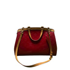 Louis Vuitton Vernis Blair MM Hand Bag “Red”