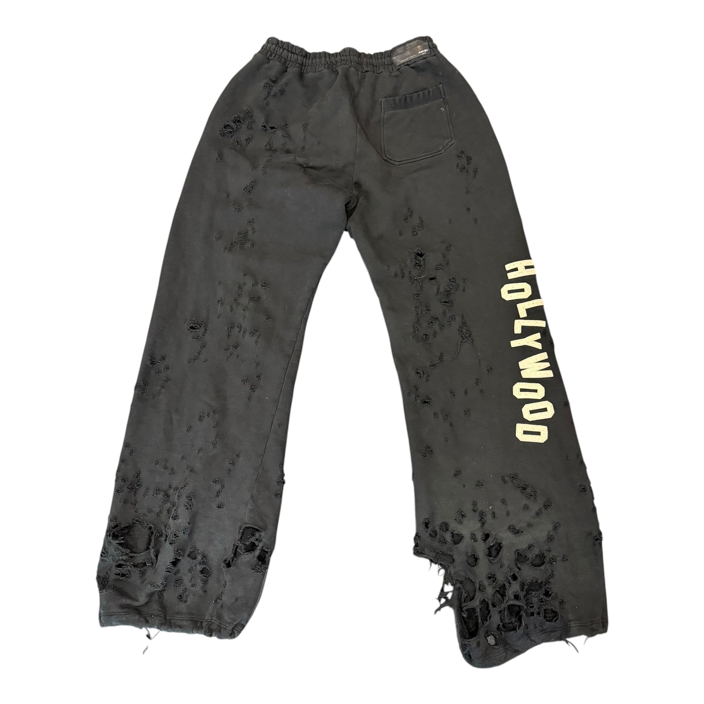 Amiri Hollywood Distressed Sweatpants