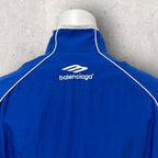 Blue Balenciaga Track Zip Up