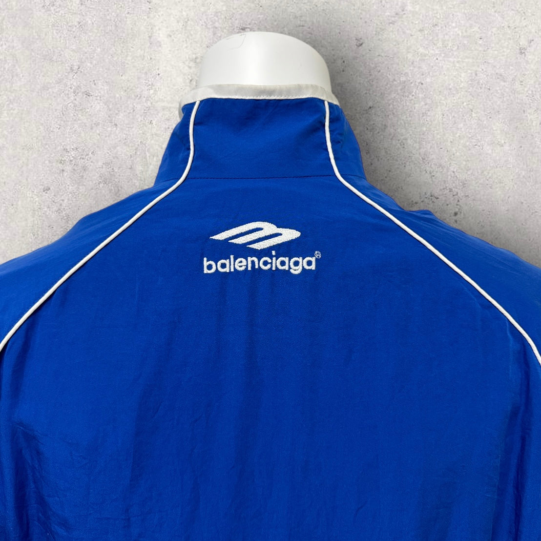 Blue Balenciaga Track Zip Up