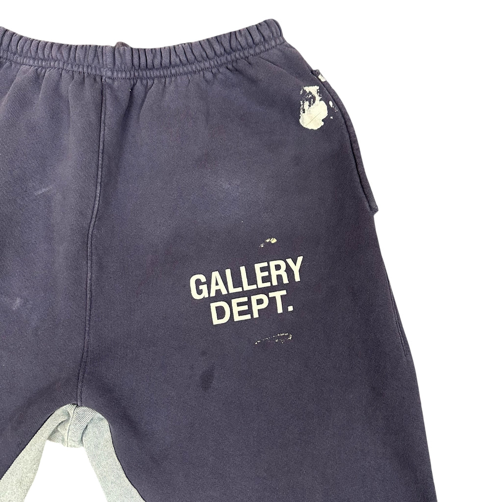 Gallery Dept Flare Navy Sweatpants