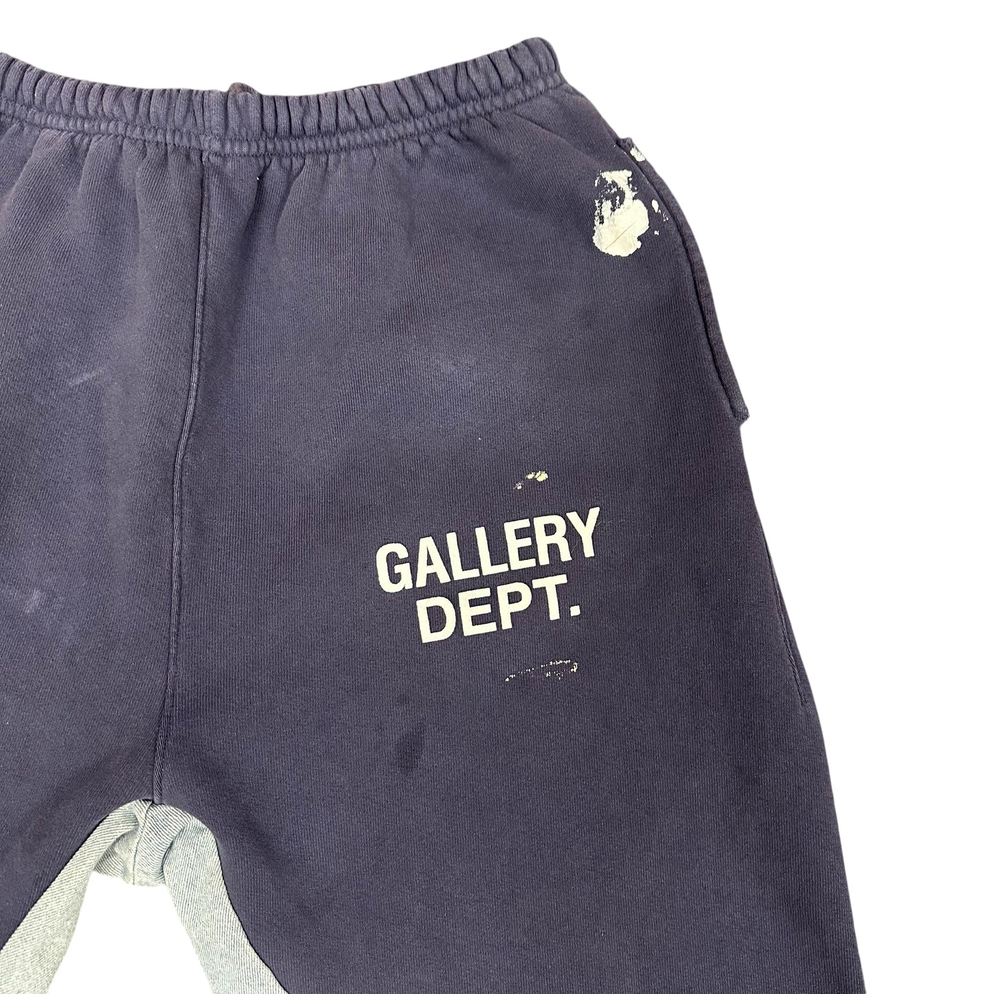 Gallery Dept Flare Navy Sweatpants