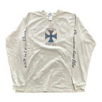 West Coast Choppers Blue Motorcycle L/S