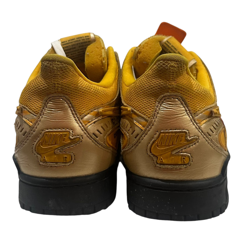 Off-White x Nike Rubber Dunk University Gold (No Box)