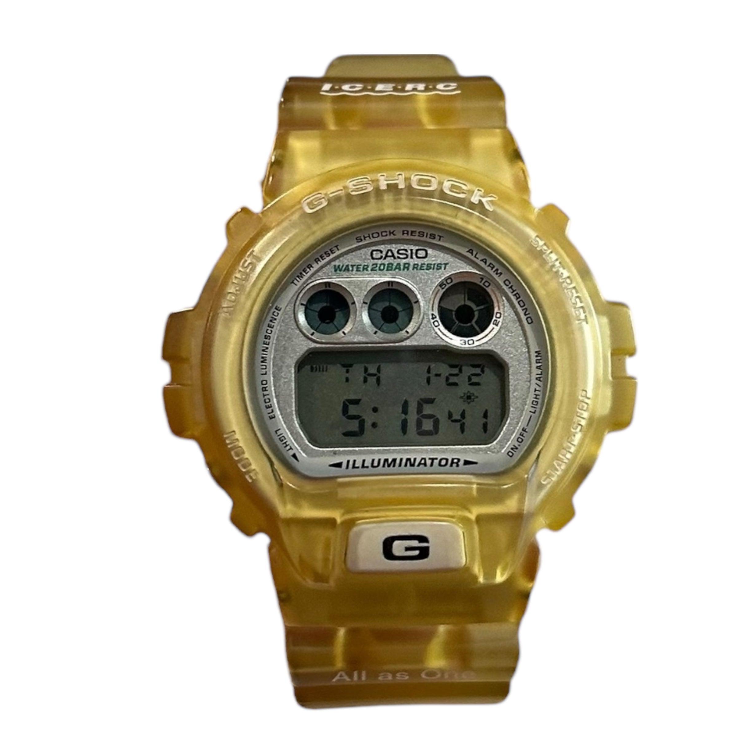 G-Shock Aged Clear/Silver Watch