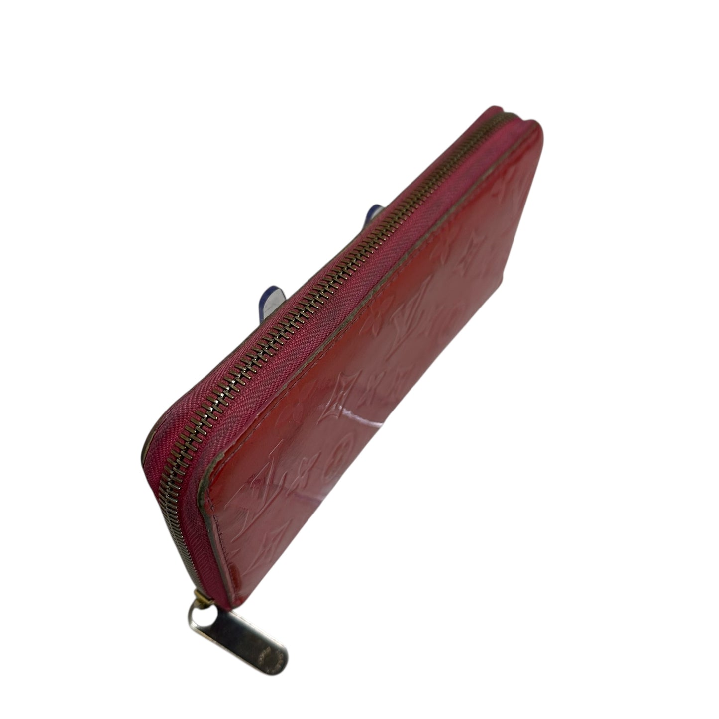 Louis Vuitton Red Vernis Leather Wallet