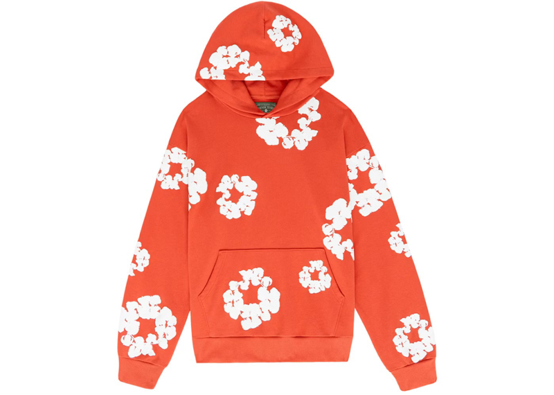 Orange Denim Tears Hoodie