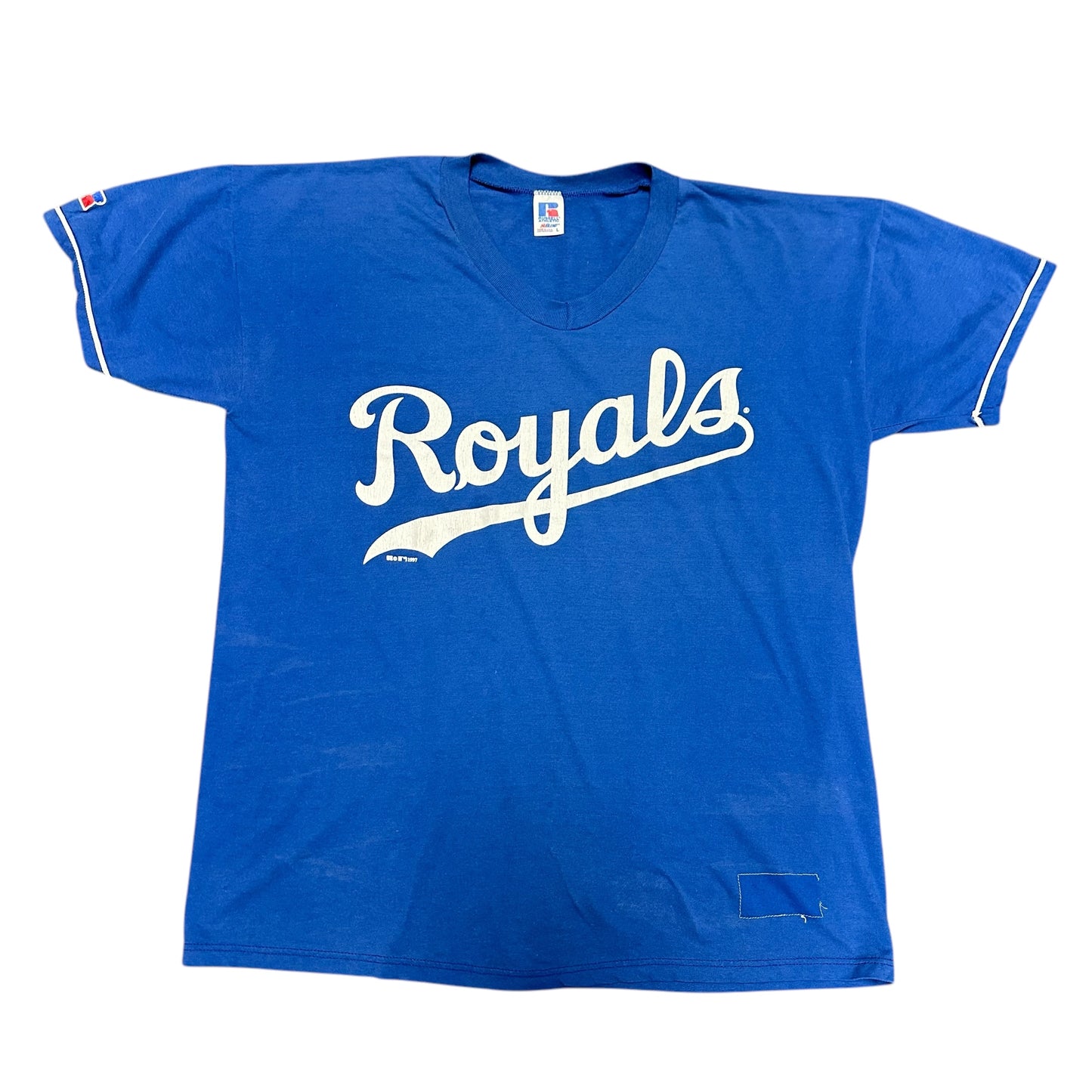 ‘97 Royals Blue Baseball Ring Tee