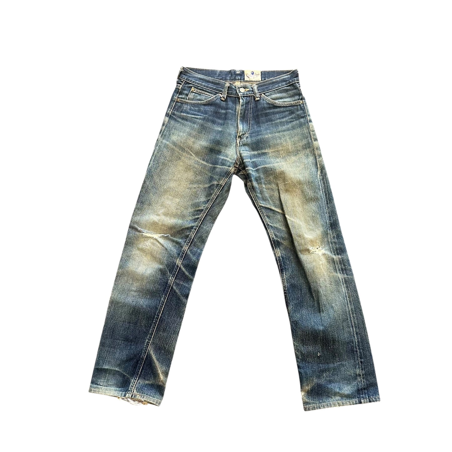 Vintage Bape Knee Cut Jeans