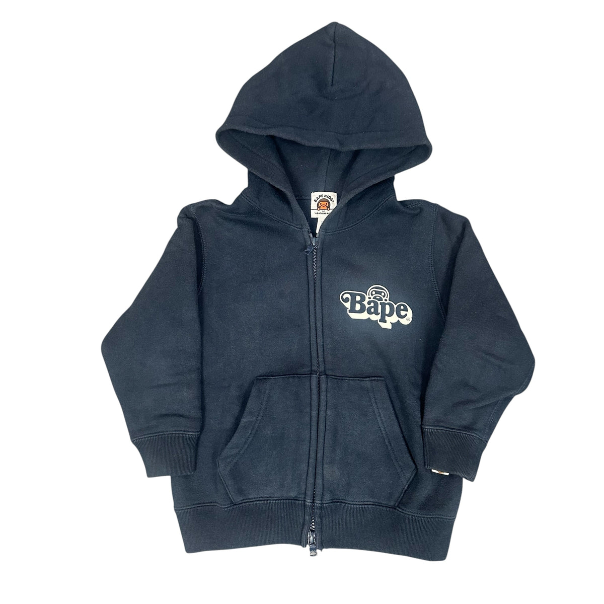 kids Bape “Hiding Baby Milo” Navy Jacket