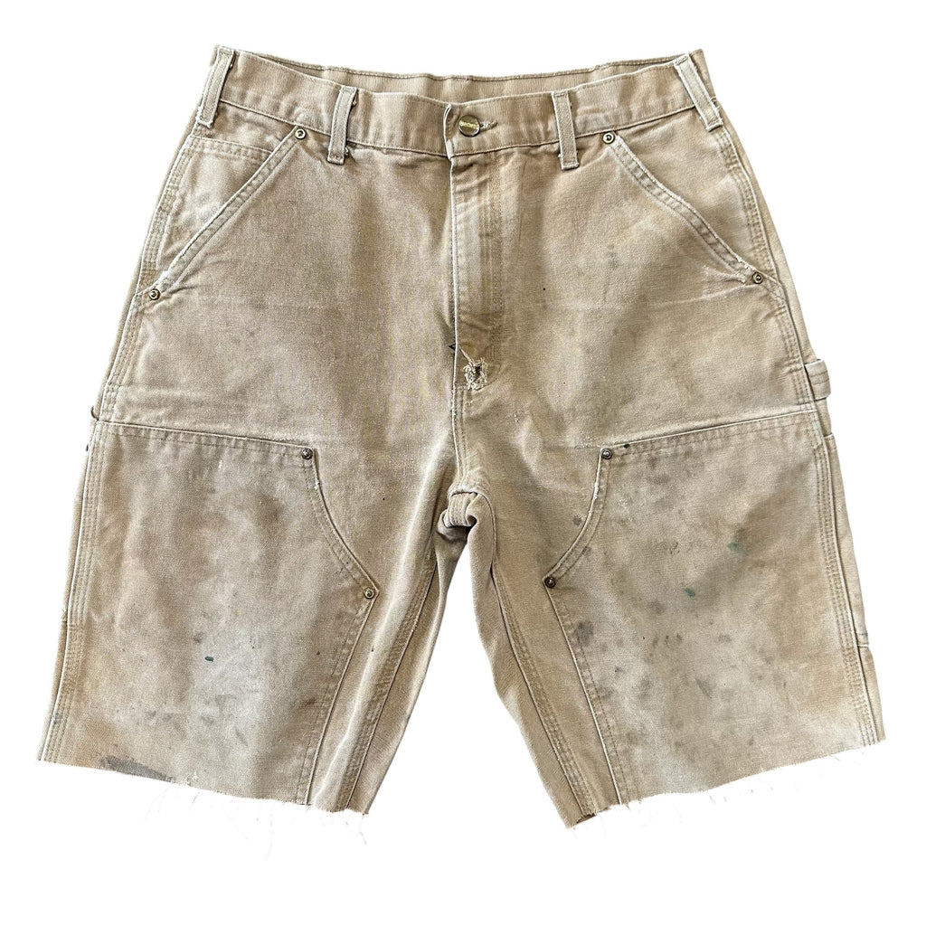 Carhartt Khaki Double Knee Shorts (30)