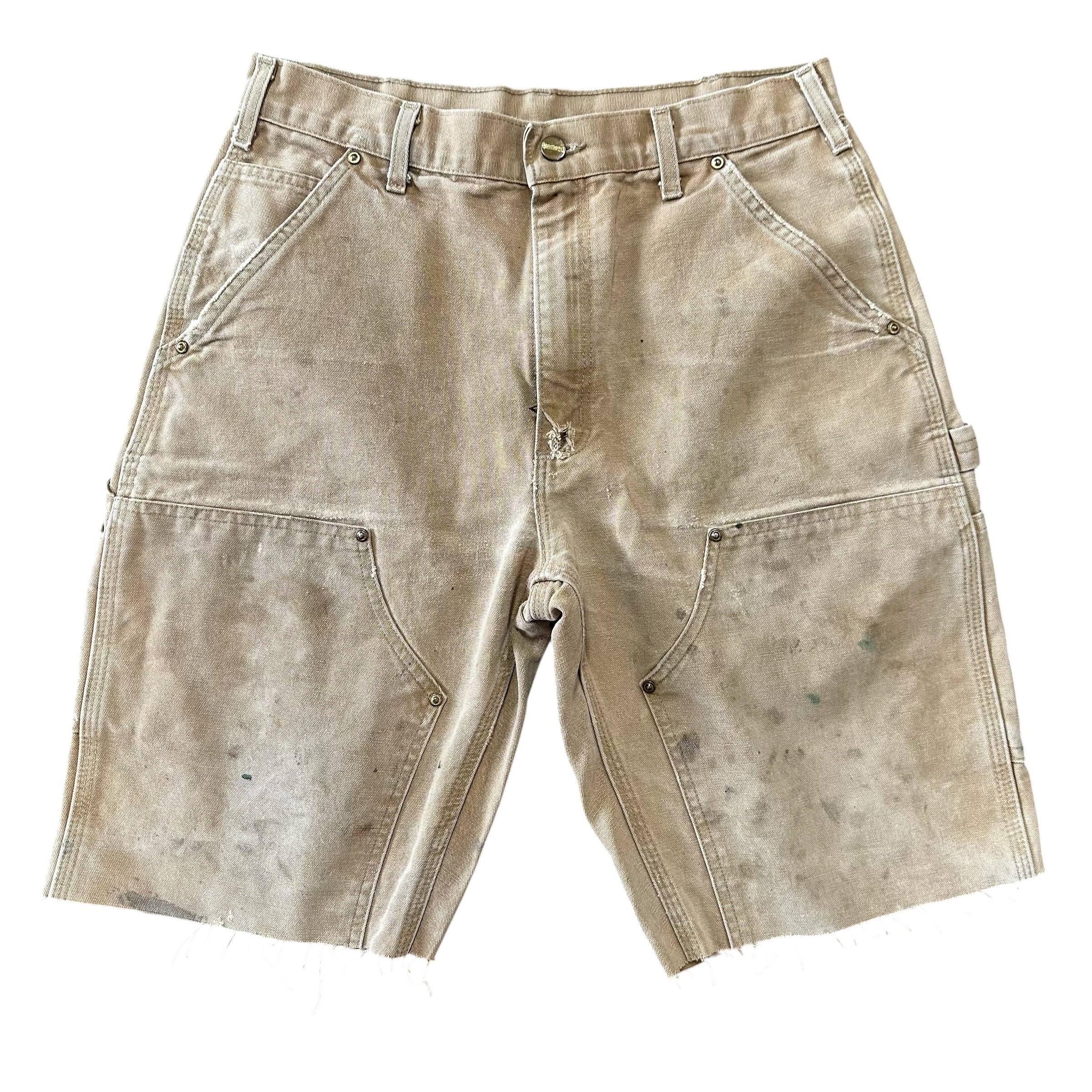 Carhartt Khaki Double Knee Shorts (30)