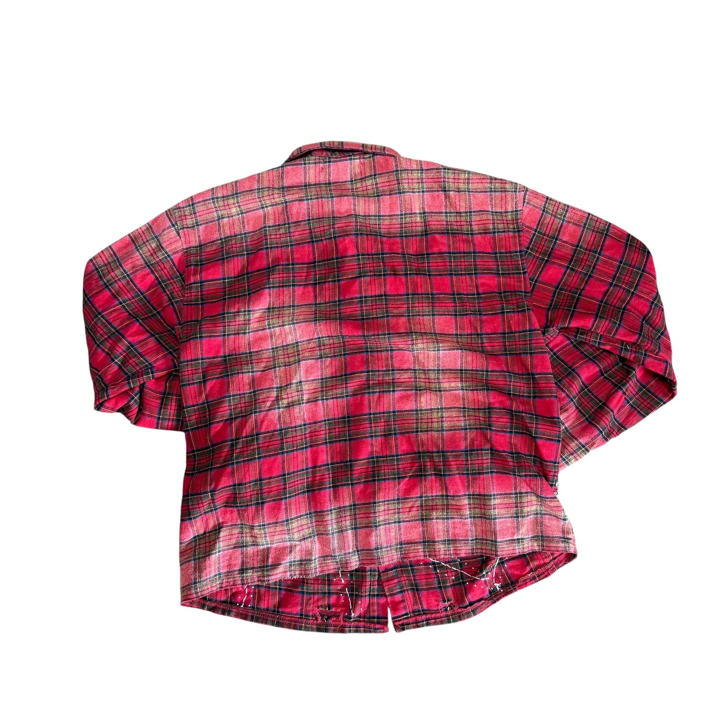 NEW Vale Red Rhinestone Flannel