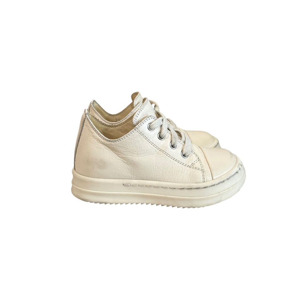 Kids Rick Owens Ramone White