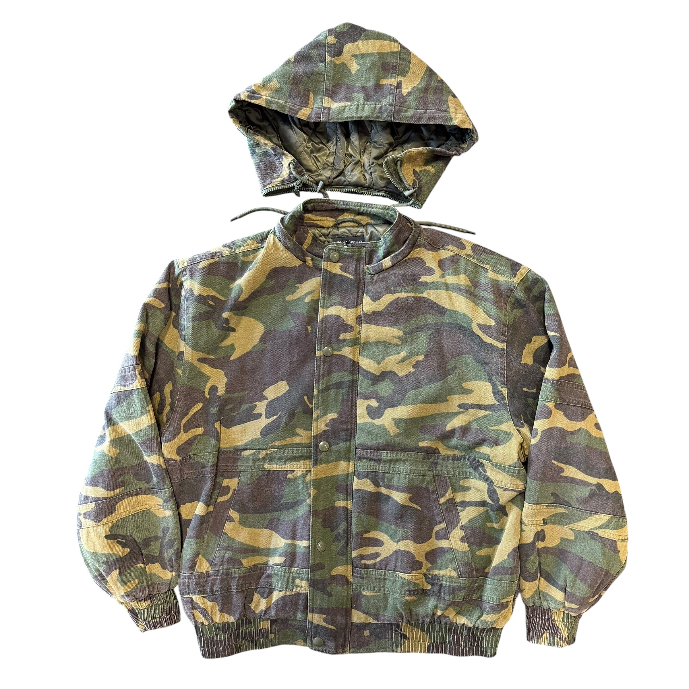 Hidden Season Camo Bomber Jacket