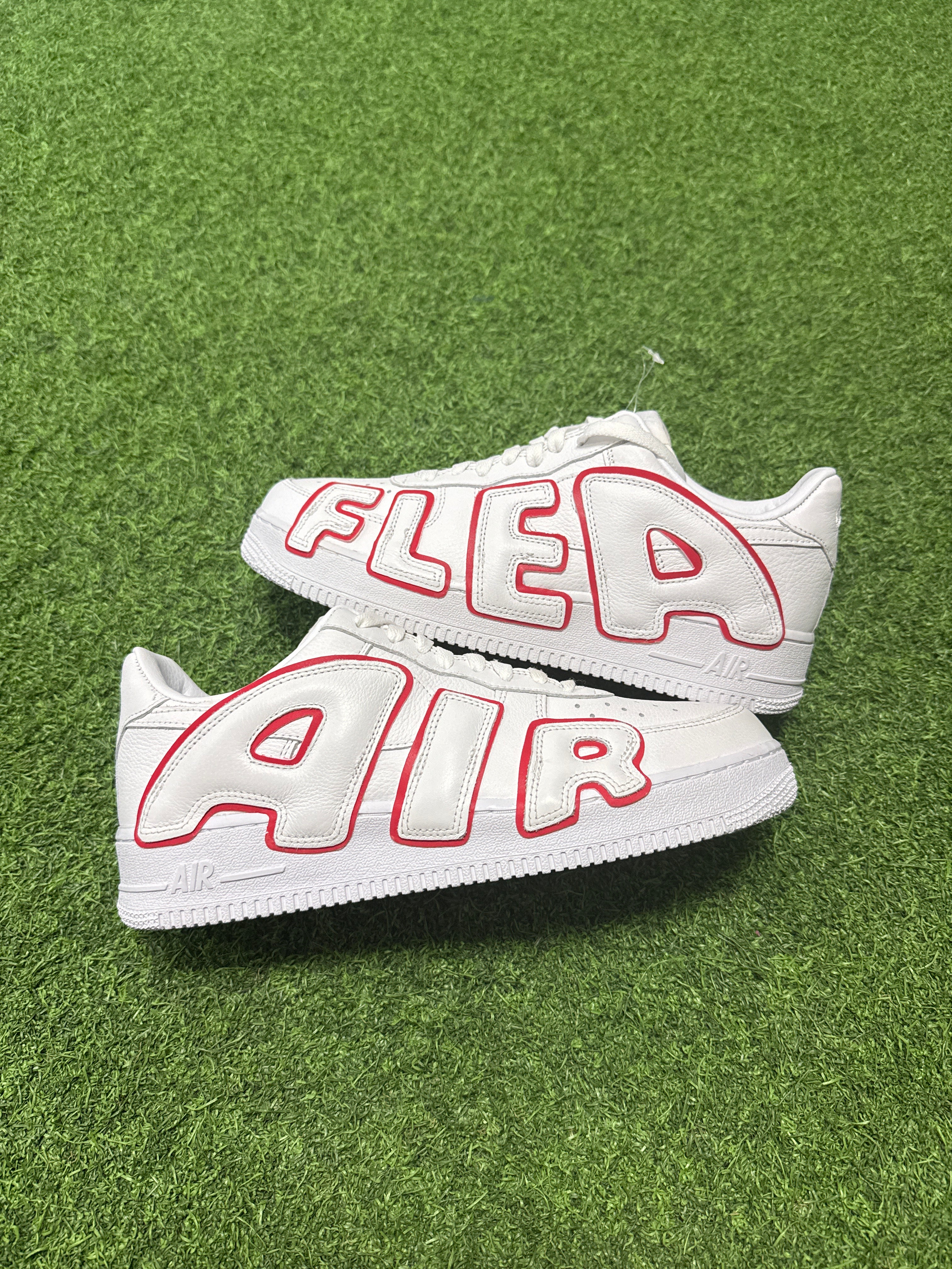 White/Red CPFM AF1