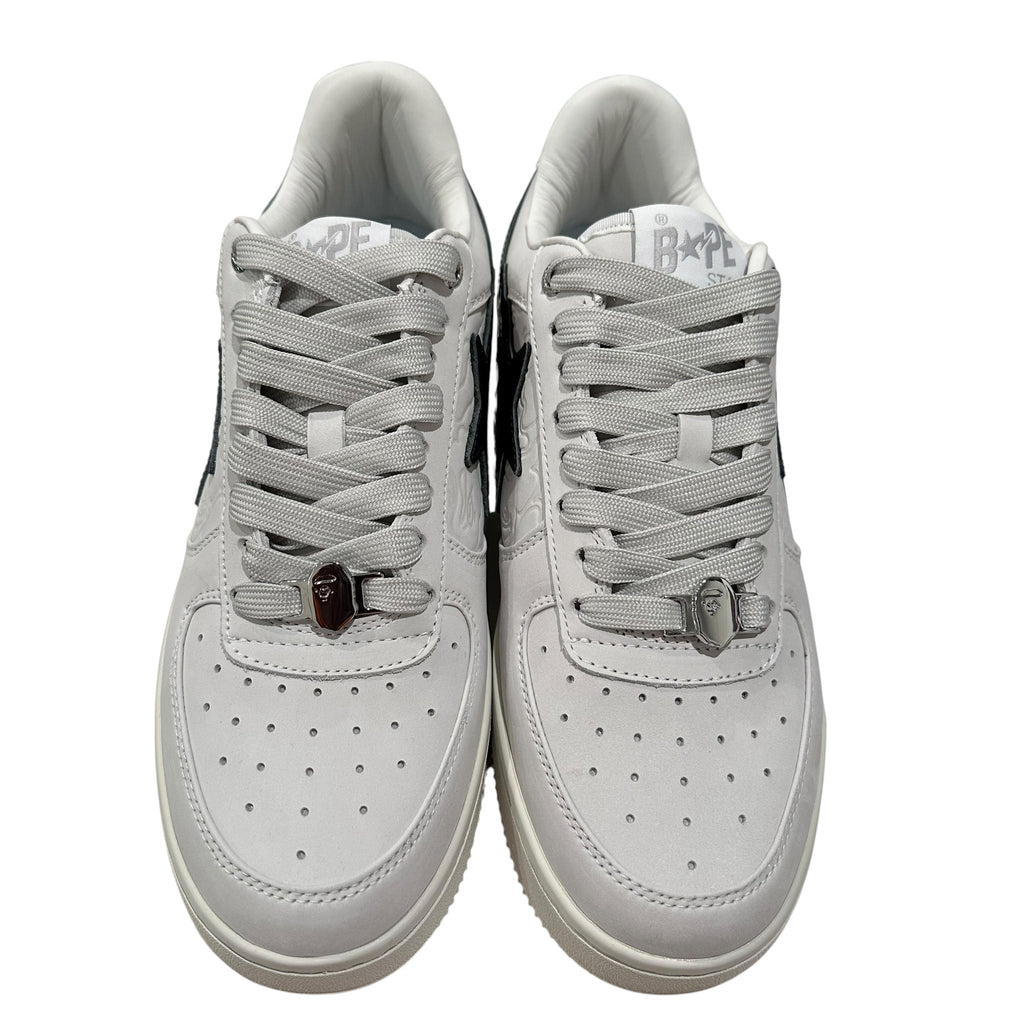 NEW Bape Sta White/Black Sneakers