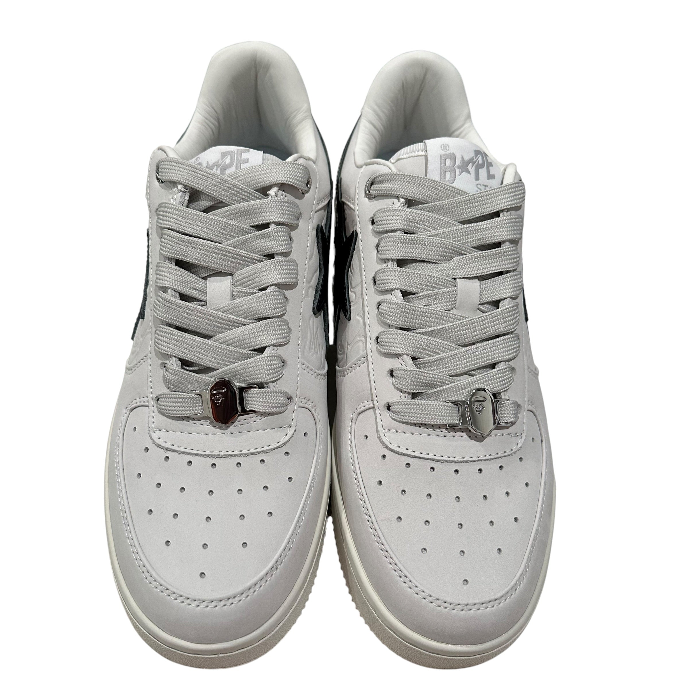 NEW Bape Sta White/Black Sneakers