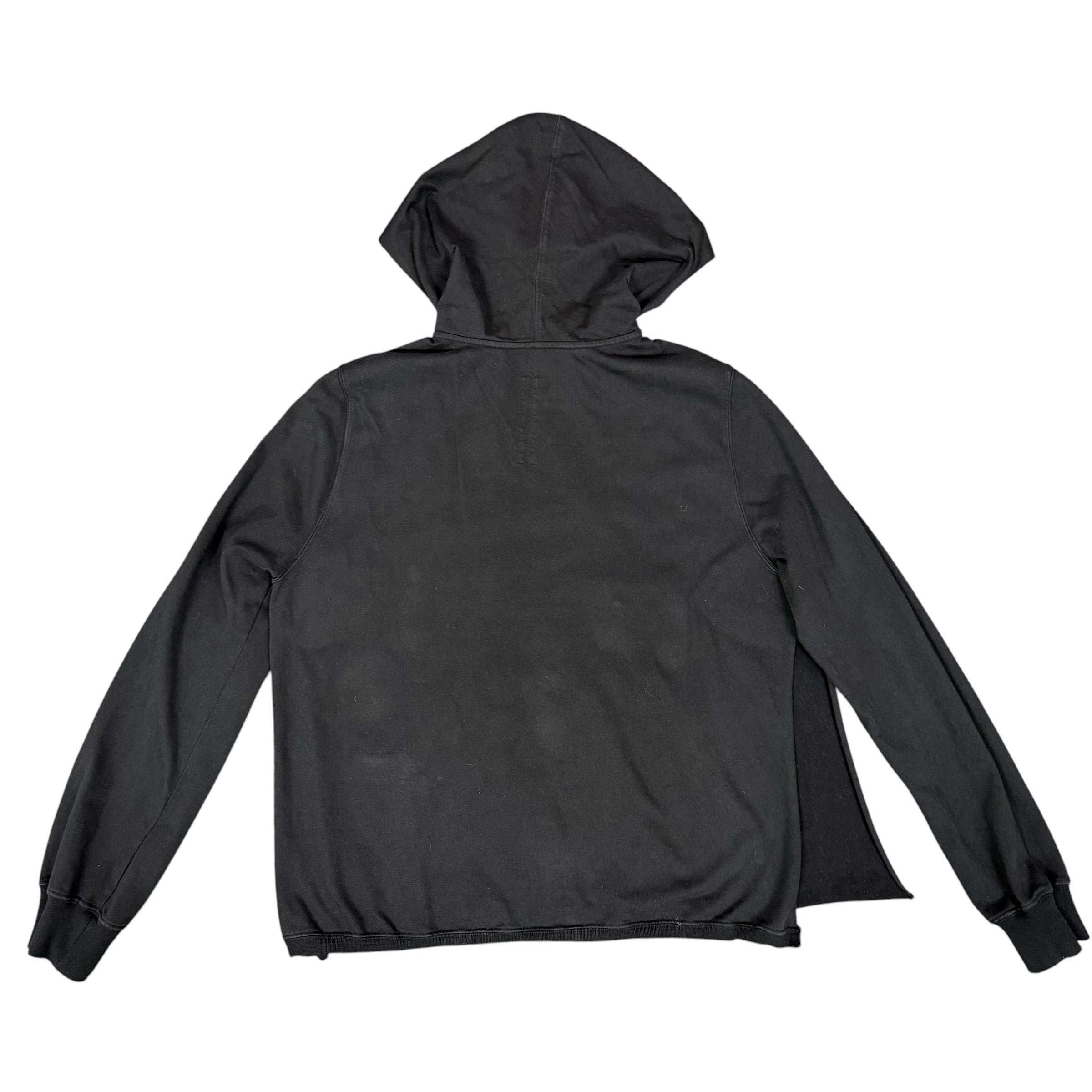 Rick Owens Black Poncho Hoodie