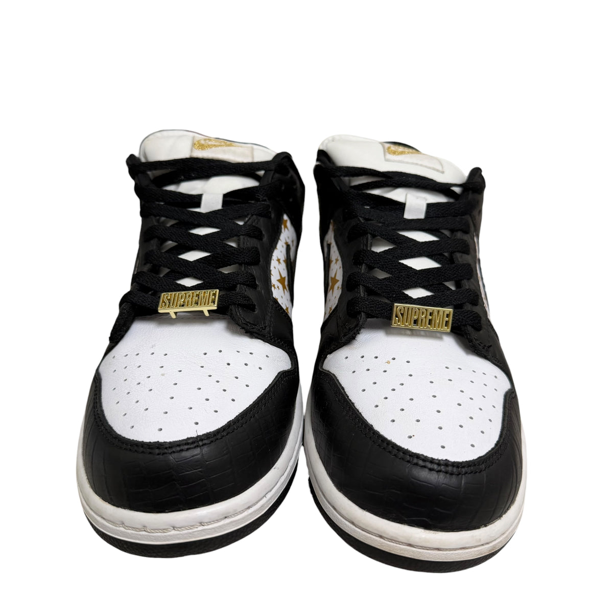 Supreme x Nike Dunk SB “Black/Stars” (Replacement Box)