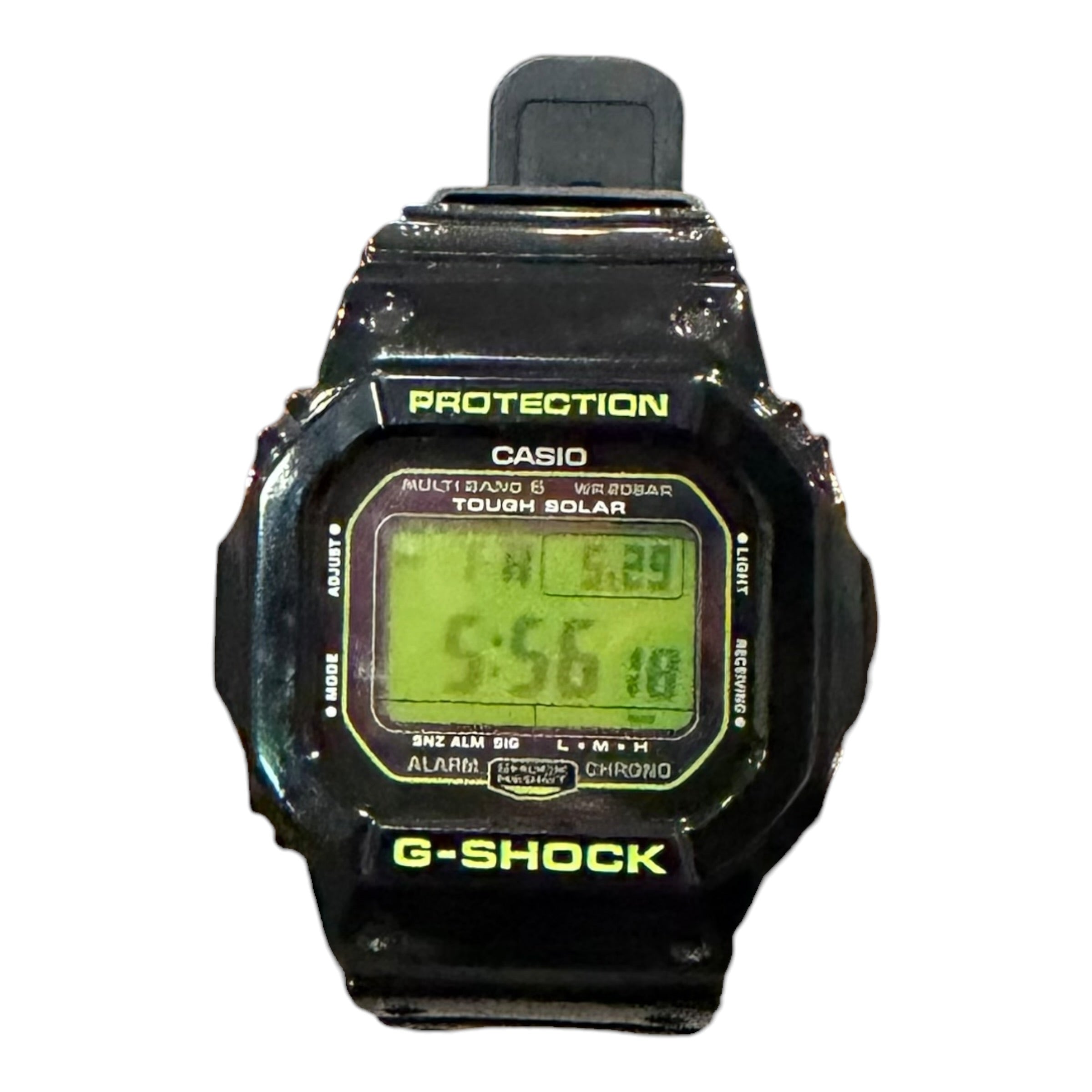 G Shock Black/Neon Green