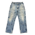 Vintage Carhartt Double Knee Distressed Denim (32x31)