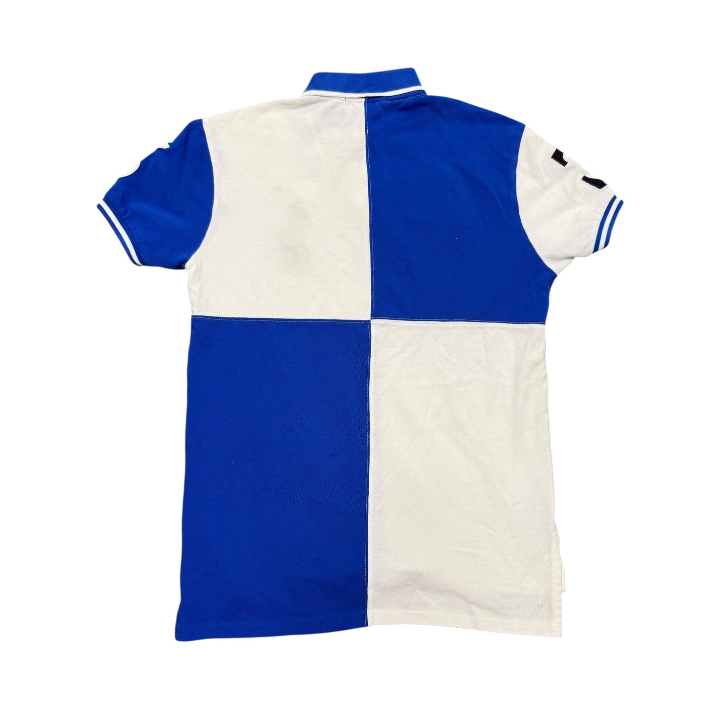Ralph Lauren Blue/White Checkered Polo