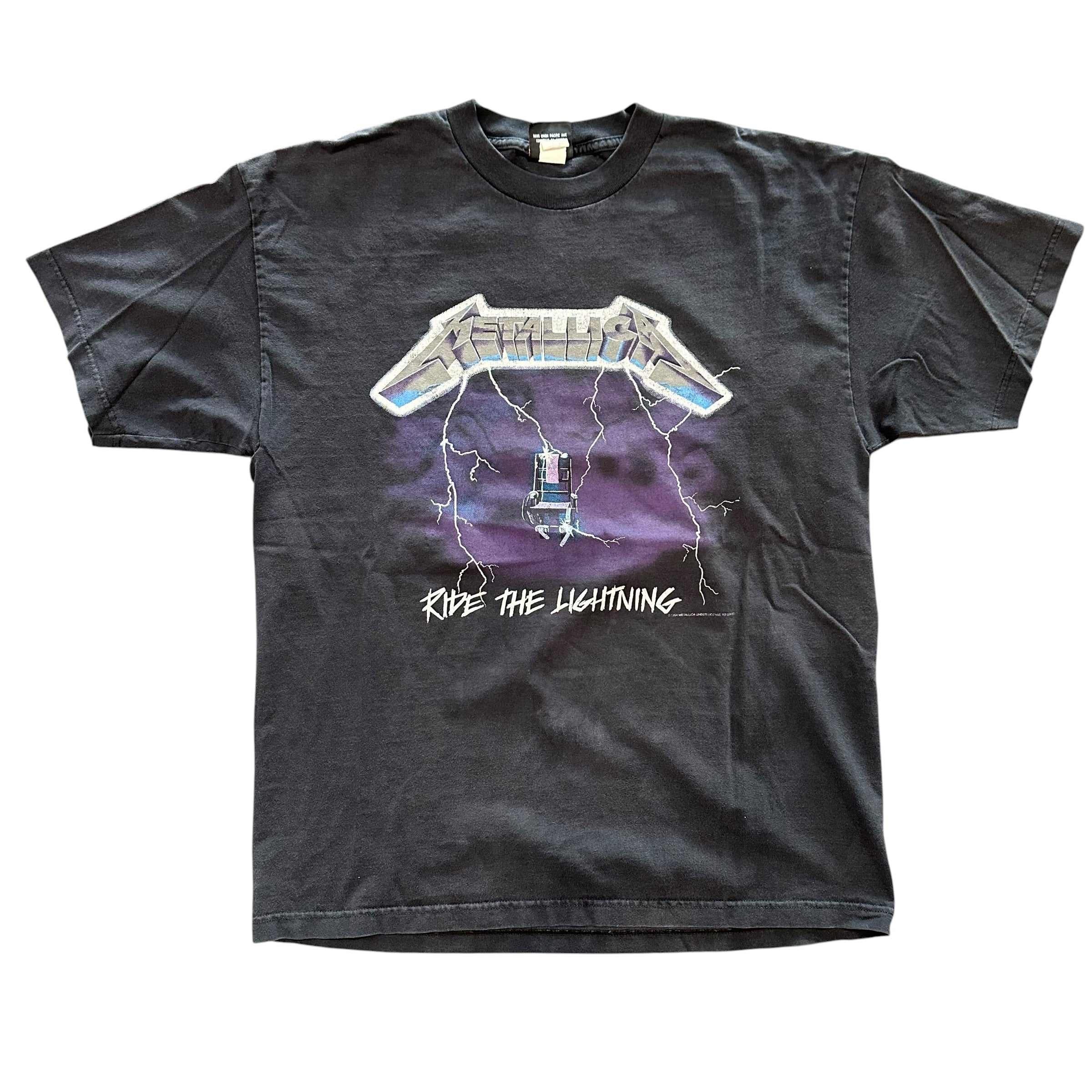 Vintage Metallica Lightning Shirt