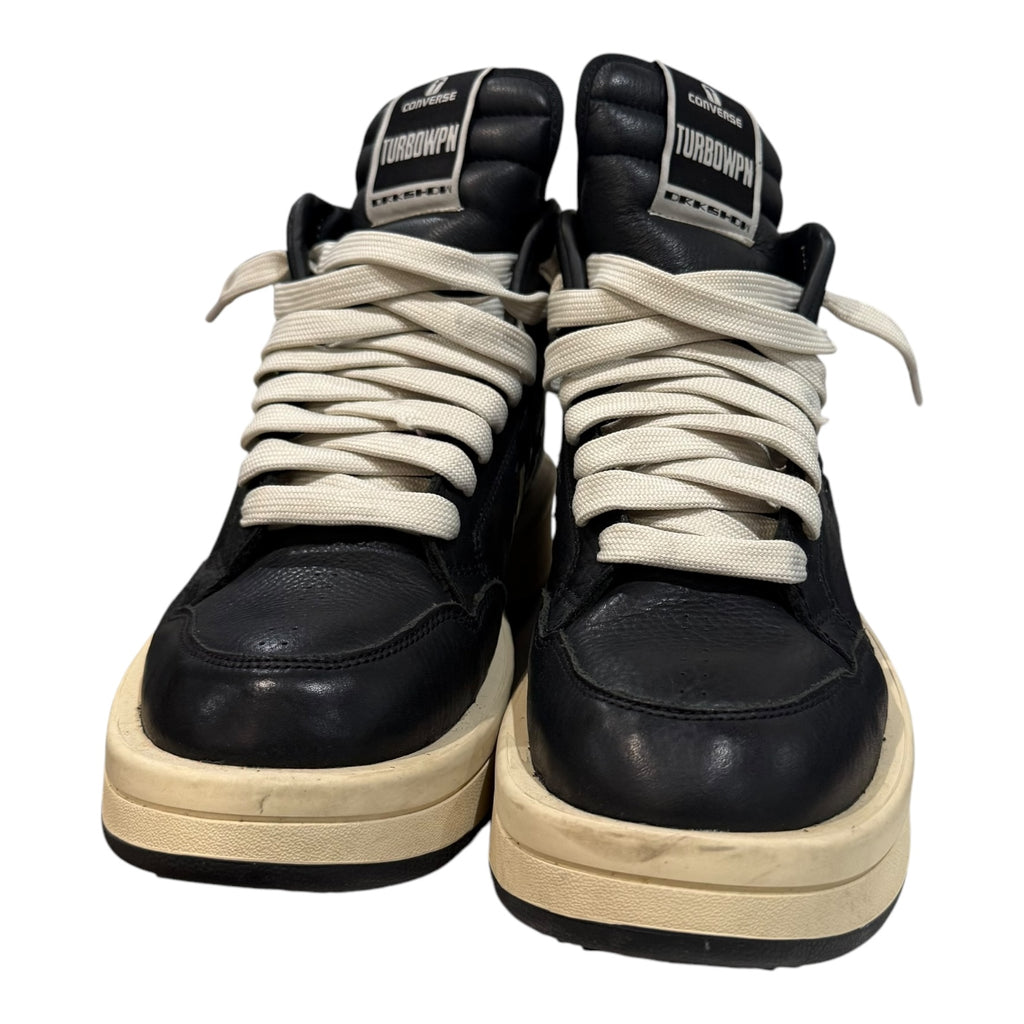Rick Owens X Converse TURBOWPN Mid DRKSHDW Black