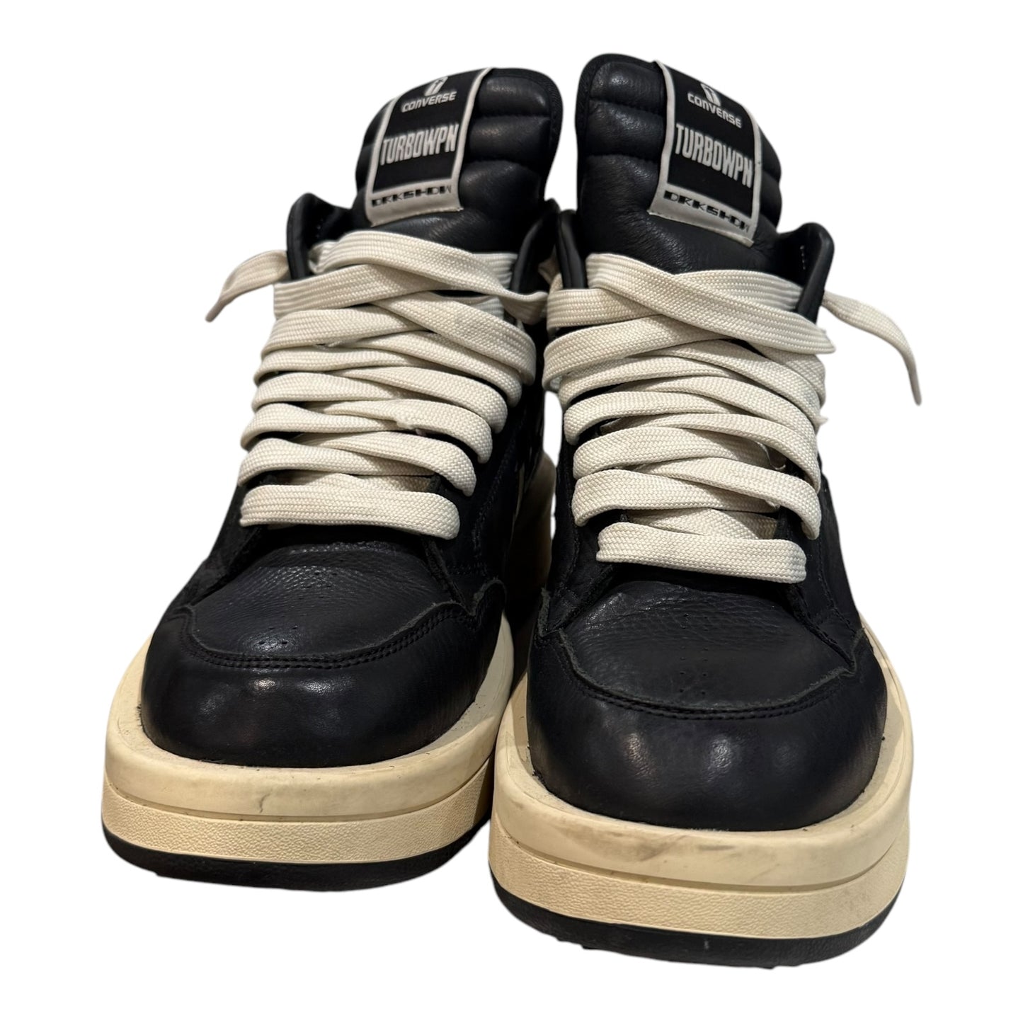 Rick Owens X Converse TURBOWPN Mid DRKSHDW Black