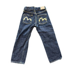 Evisu Kids Blue/White Jeans