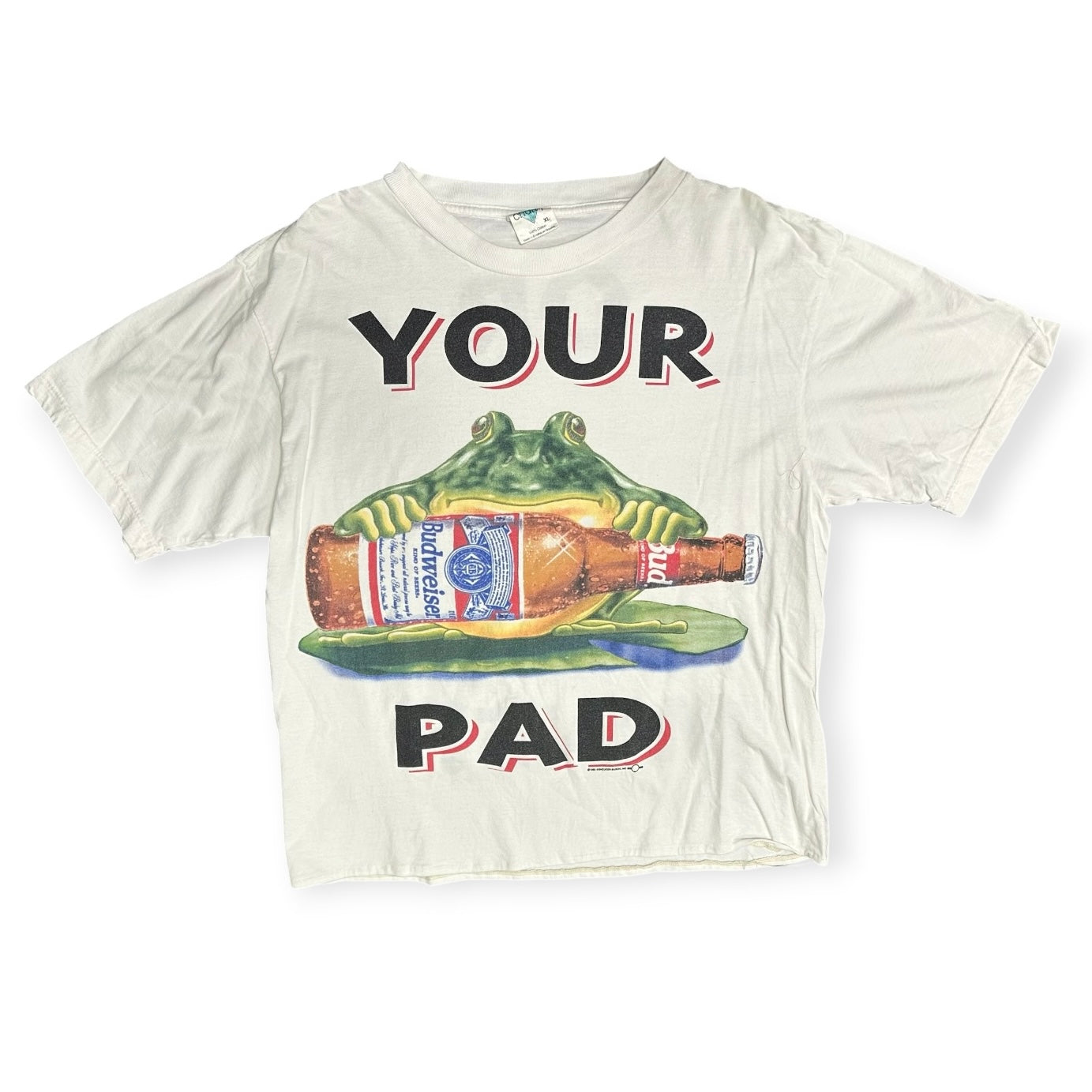 Vintage Budweiser "Your Pad" Tee