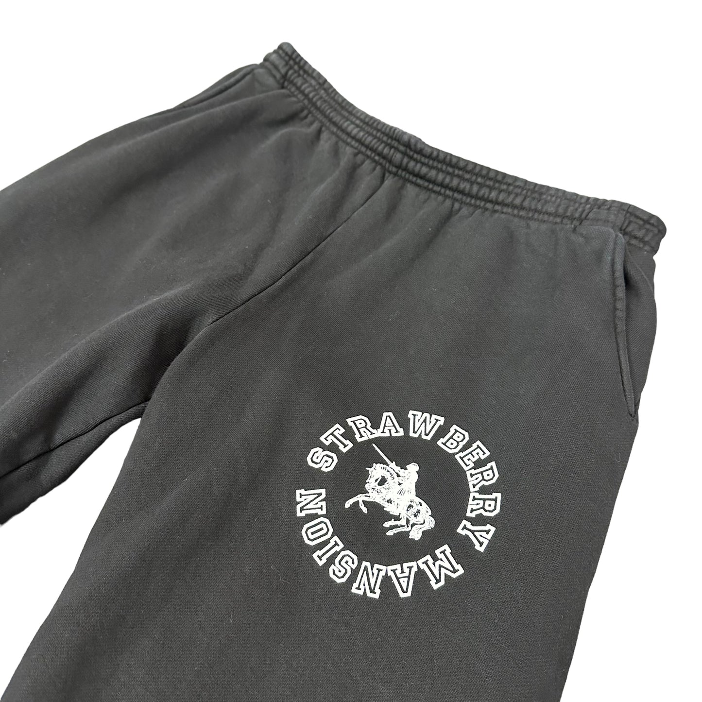 Black Strawberry Mansion Sweatpants