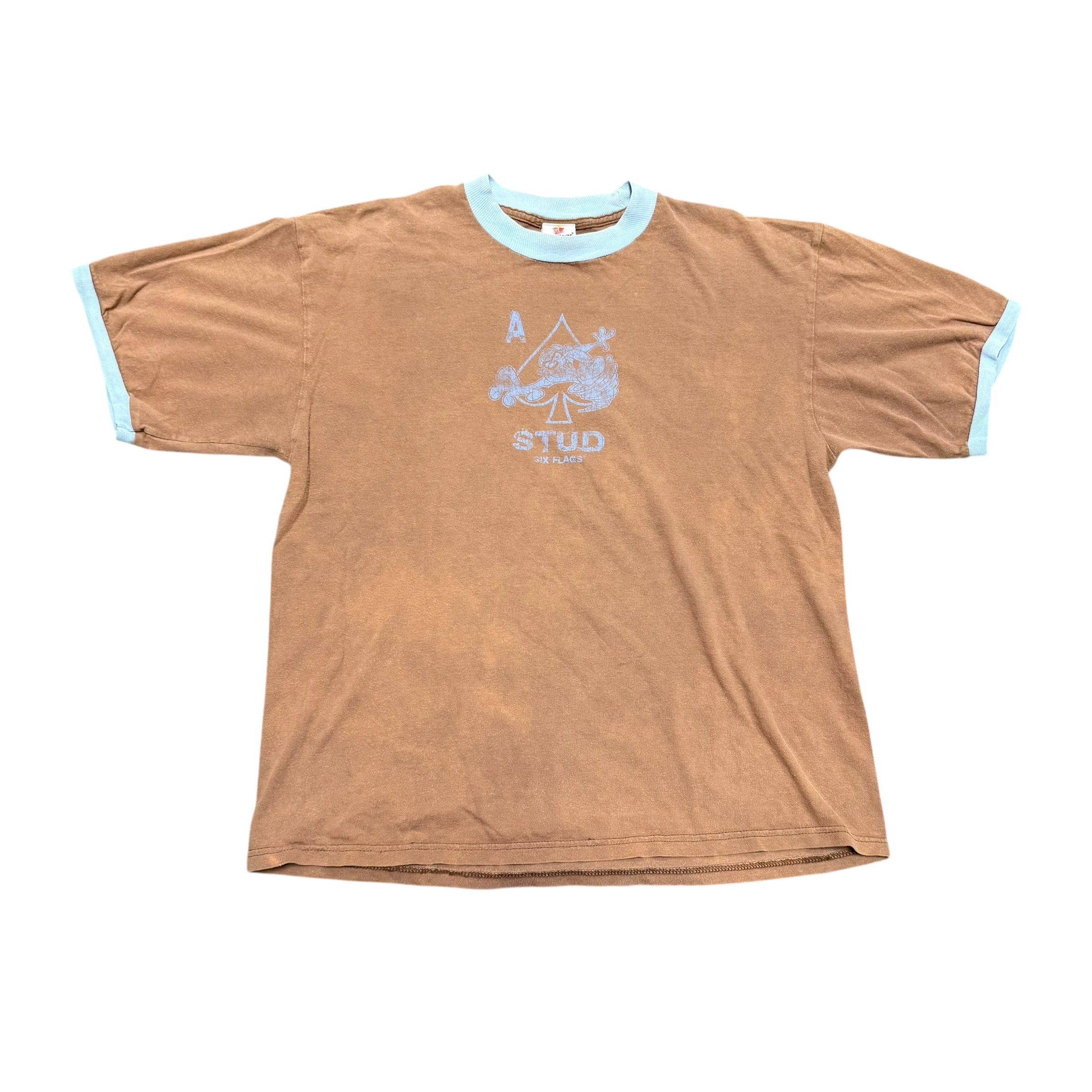 Six Flags Taz Ringer Shirt