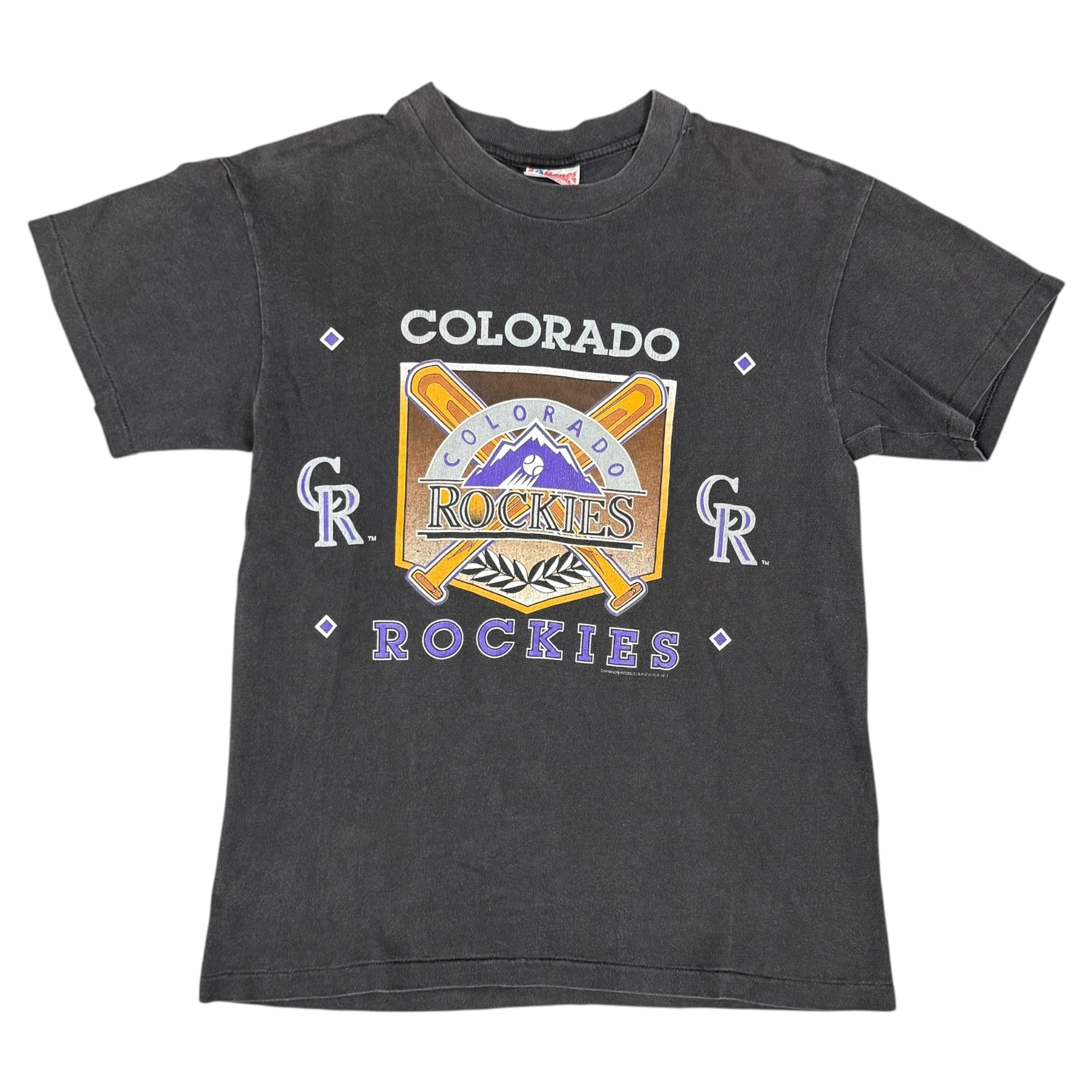 Vintage Colorado Rockies Black Tee