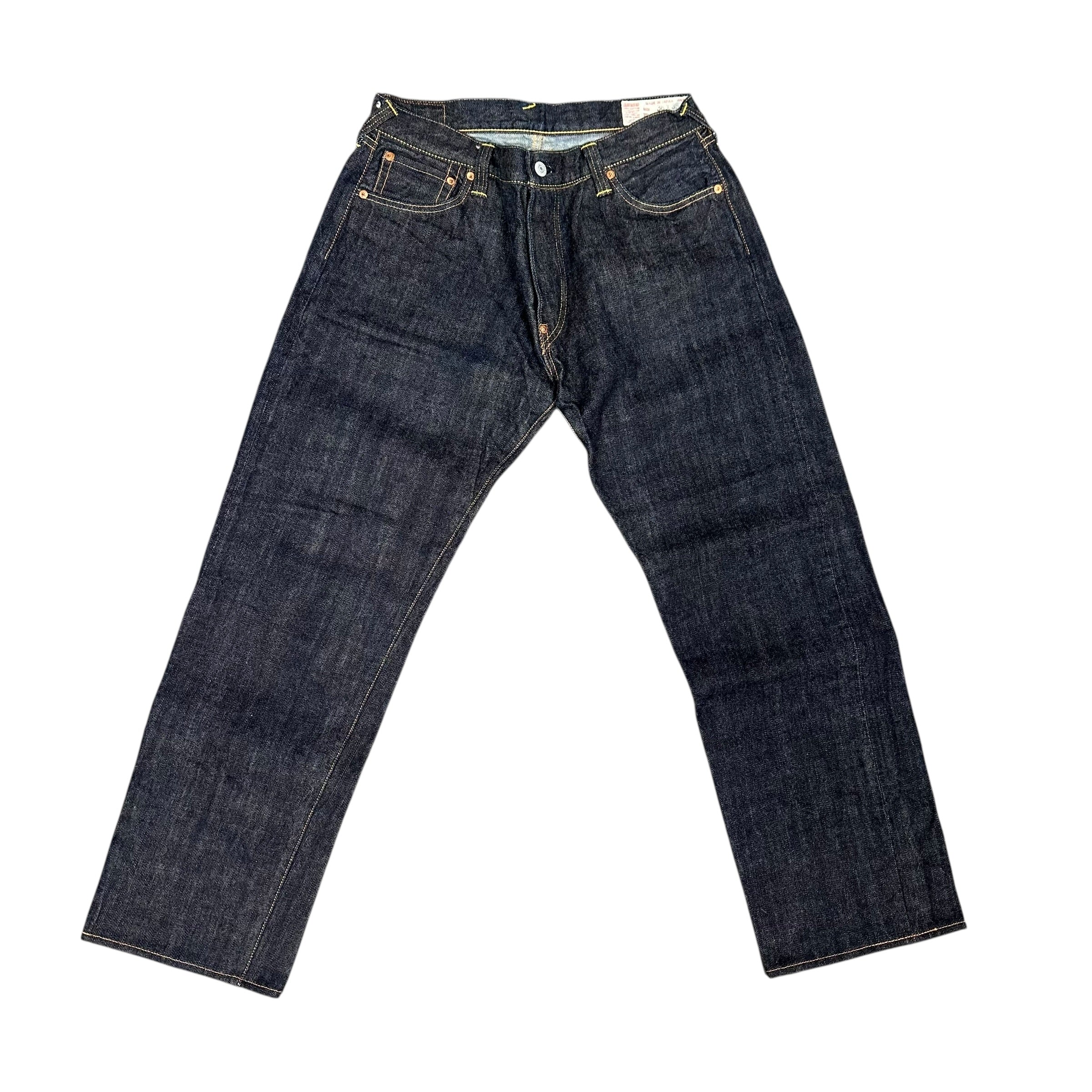 Vintage Evisu Dark Blue/Red Jeans