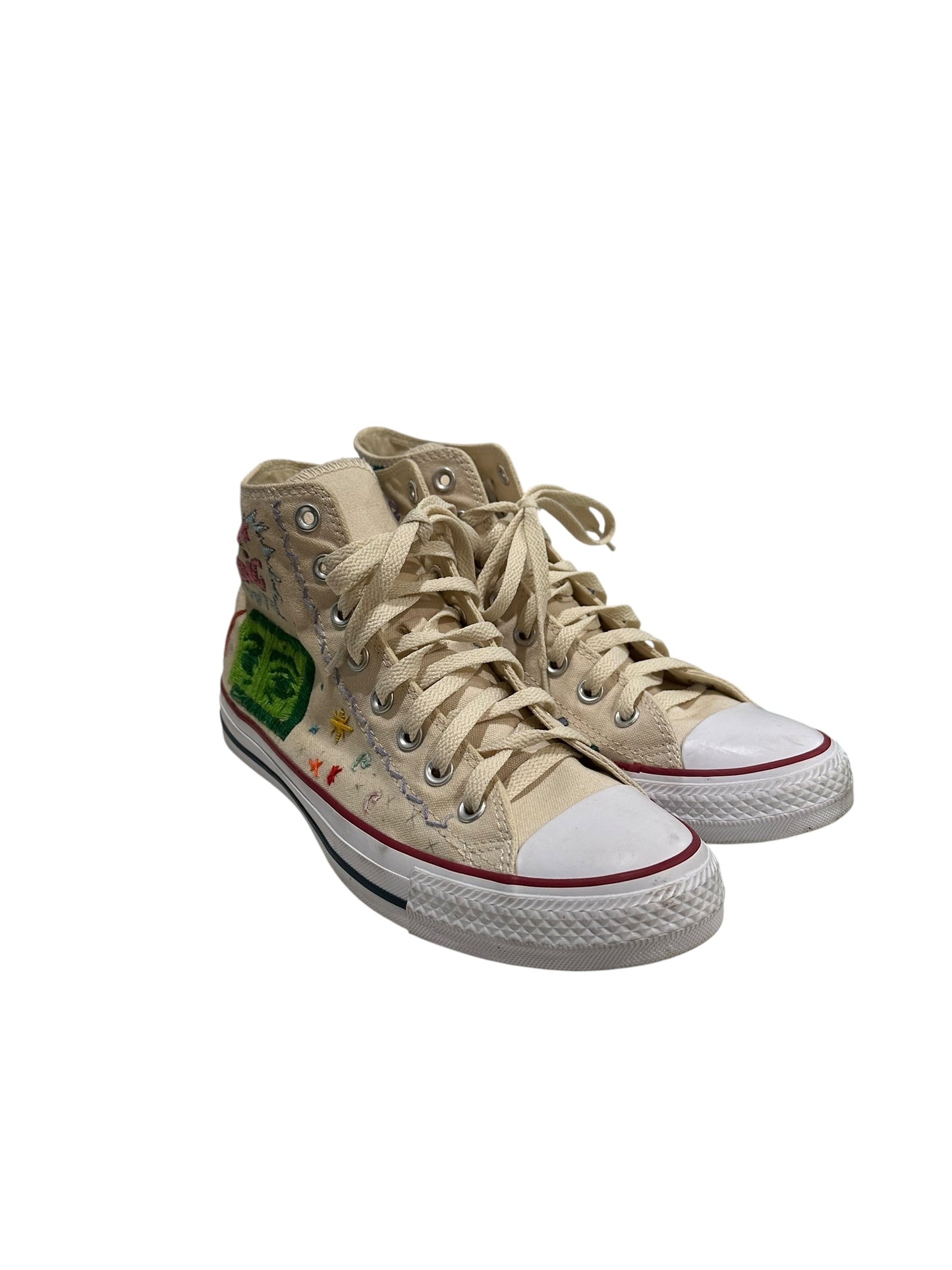 1 of 1 Hand Sewn Converse