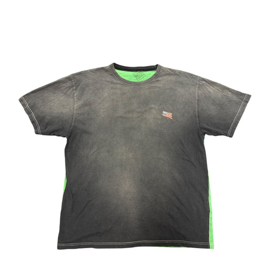 Kapital Grn/Blk Skeleton Tee