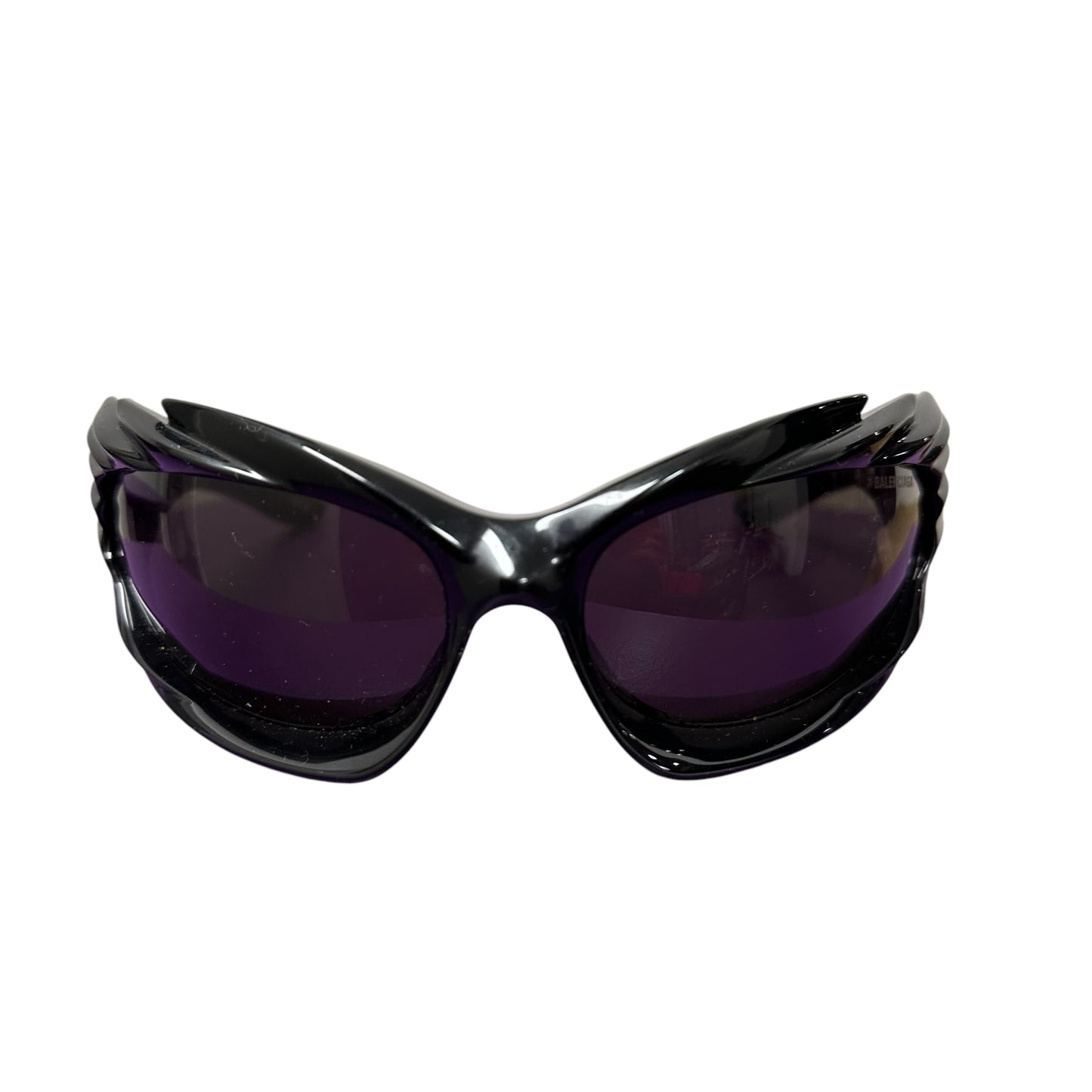 Balenciaga Black Spike Sunglasses