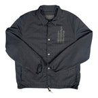 Chrome Hearts Black Nylon Riggins Coach Jacket