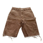 Carhartt Double Knee Carpenter Faded Brown Shorts (31)