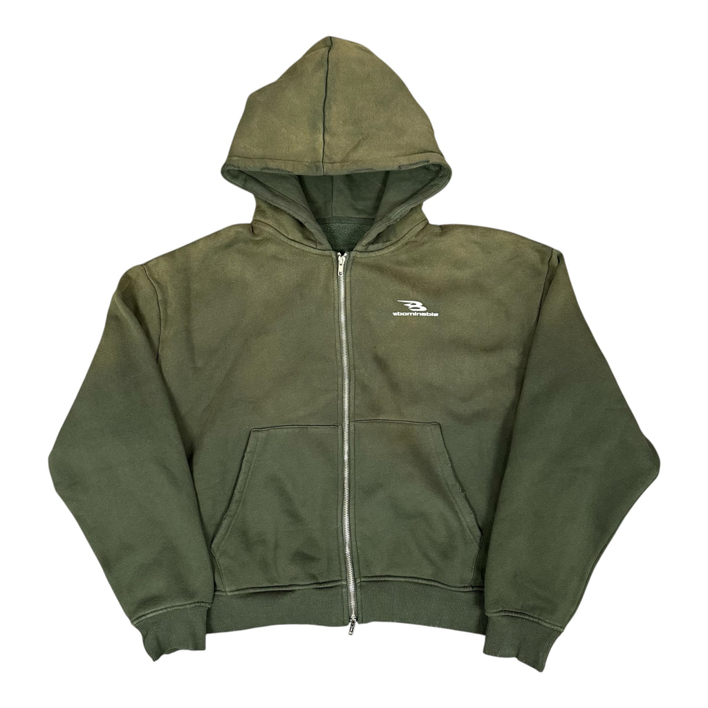 NEW Abominable Green Zip Hoodie
