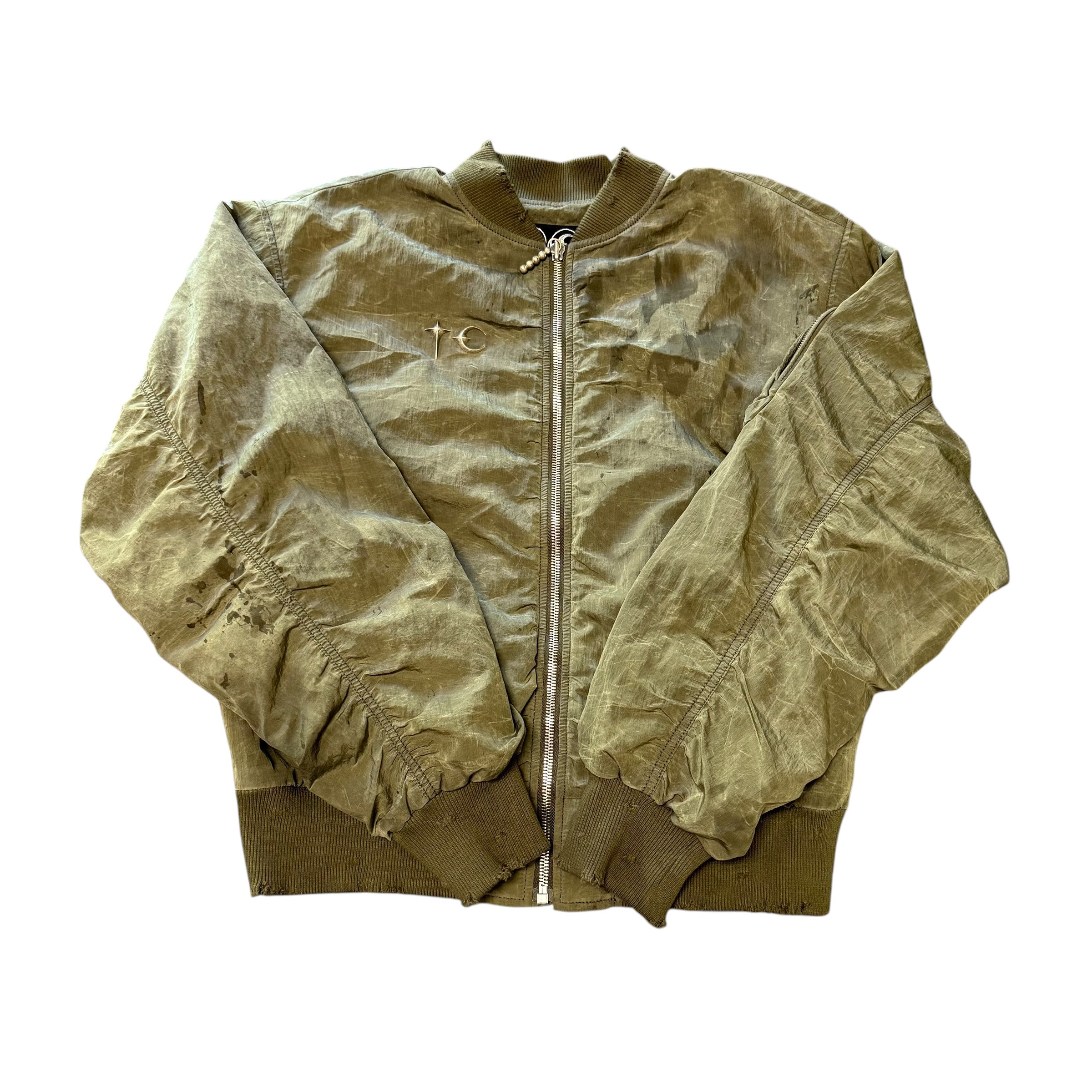 Thug Club Green Bomber Jacket